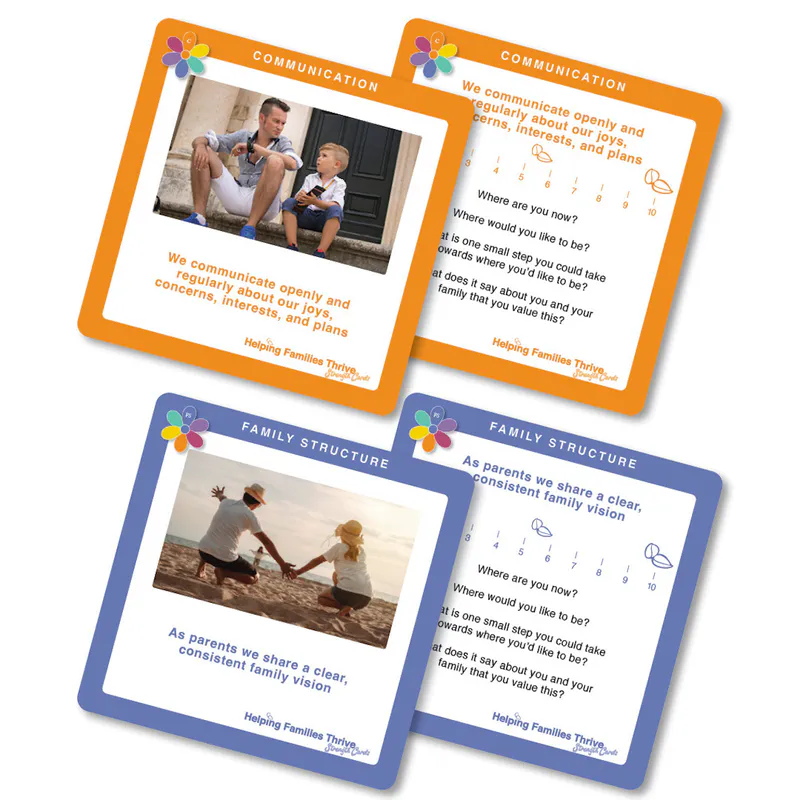 Helping Families Thrive Cards - Strengths Cards Sample 2