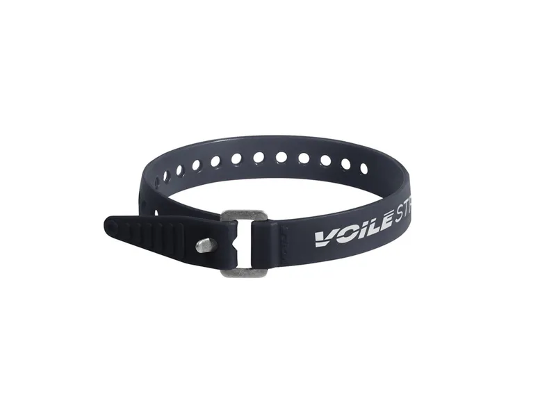 Voile Strap Aluminium Buckle - 15" 37.5cm Black
