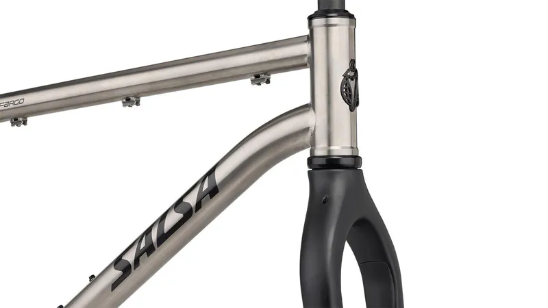 Salsa Fargo Titanium frameset - flat mount brakes