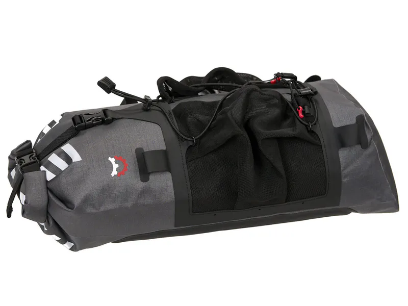 Revelate Designs Burrote - Waterproof rack top bag with exterior storage.