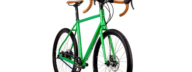 Co-Motion Siskiyou with Rohloff 14-spd hub in Tropical Green Metallic
