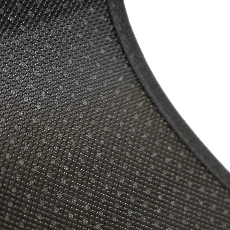 Textured interior keeps your gear in place