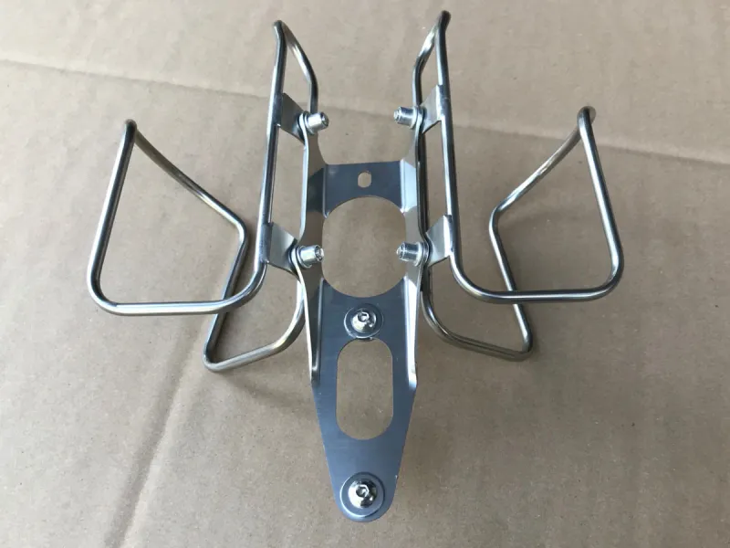 60 degree double bottle cage adaptor - cages not included