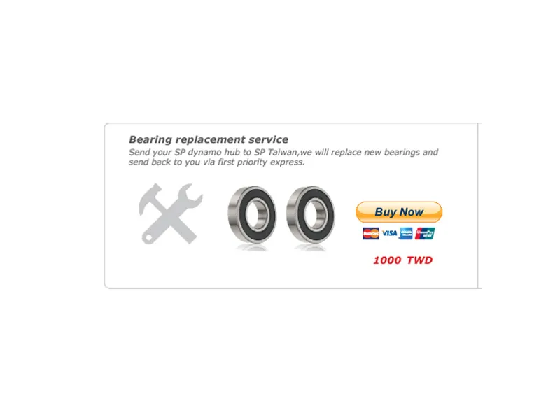 SP Dynamo bearing replacement service