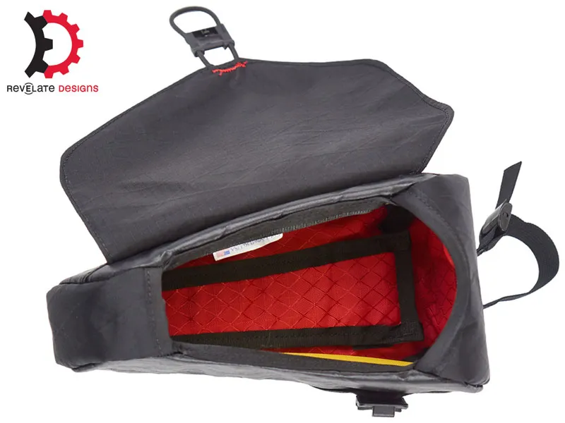 Revelate Designs Mag Tank 2000 Bolt On - inside showing cover over bolts