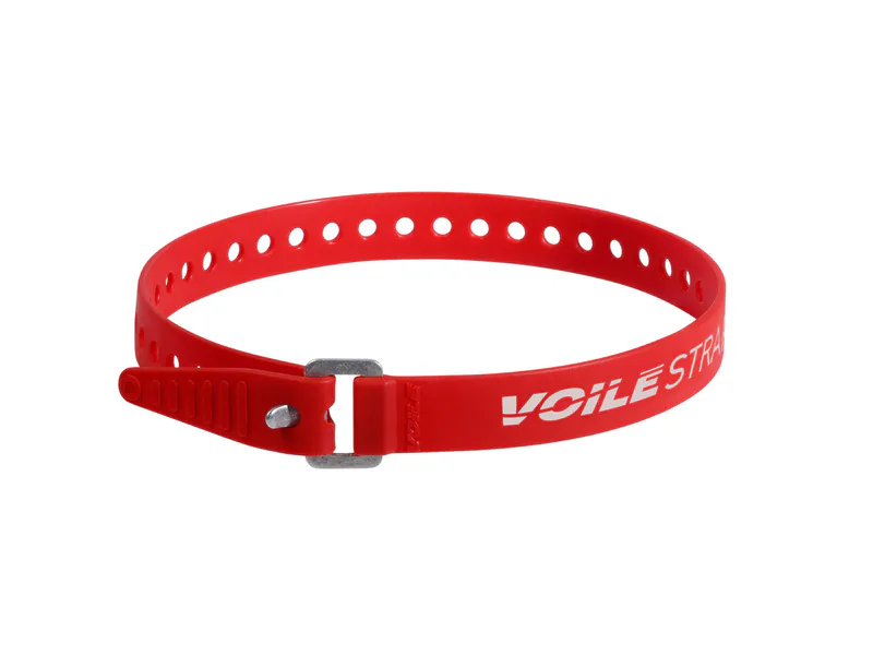 Voile Strap Aluminium Buckle - 20" 50cm Red