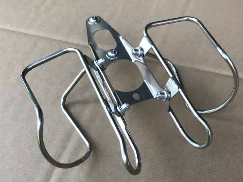 60 degree double bottle cage adaptor - cages not included