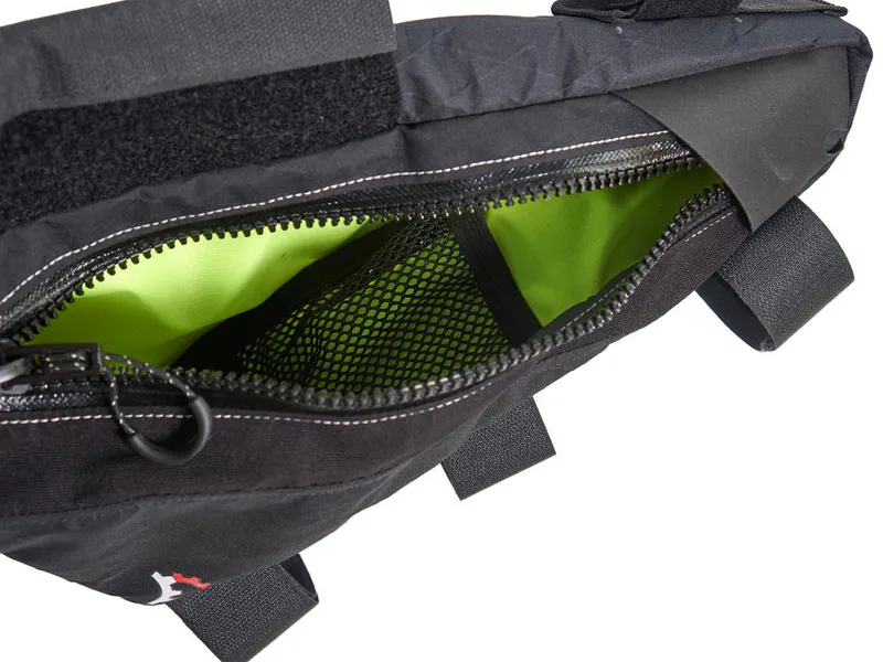 Revelate Designs Choss frame bag main pocket with mesh organiser