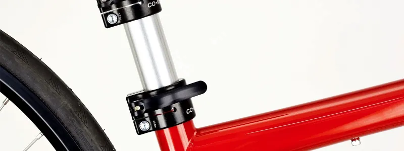 Telescoping seat post and mast adjustable for child to adult riders