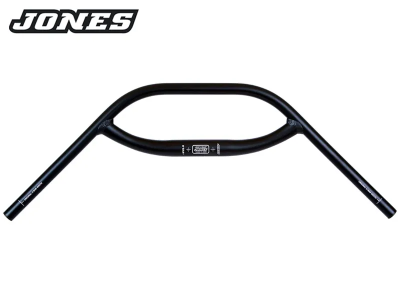 Jones Aluminium Loop H-Bar 710mm Black