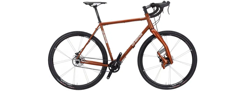 Co-Motion Klatch Pinion C1.12 gearbox and Lauf Grit suspension fork