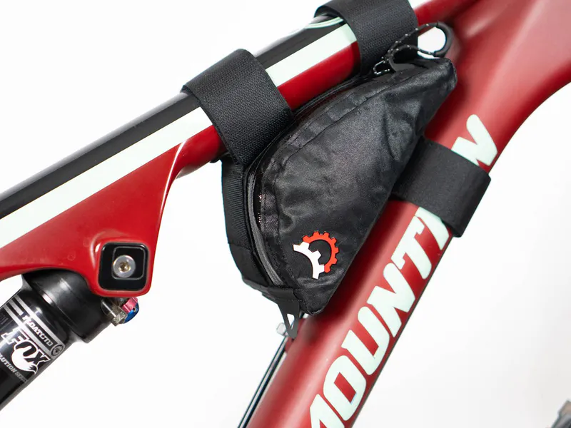 Revelate Designs Cranny micro frame bag installed