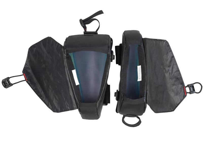 Revelate Designs Mag Tank size comparison, 2000 on left, regular on right