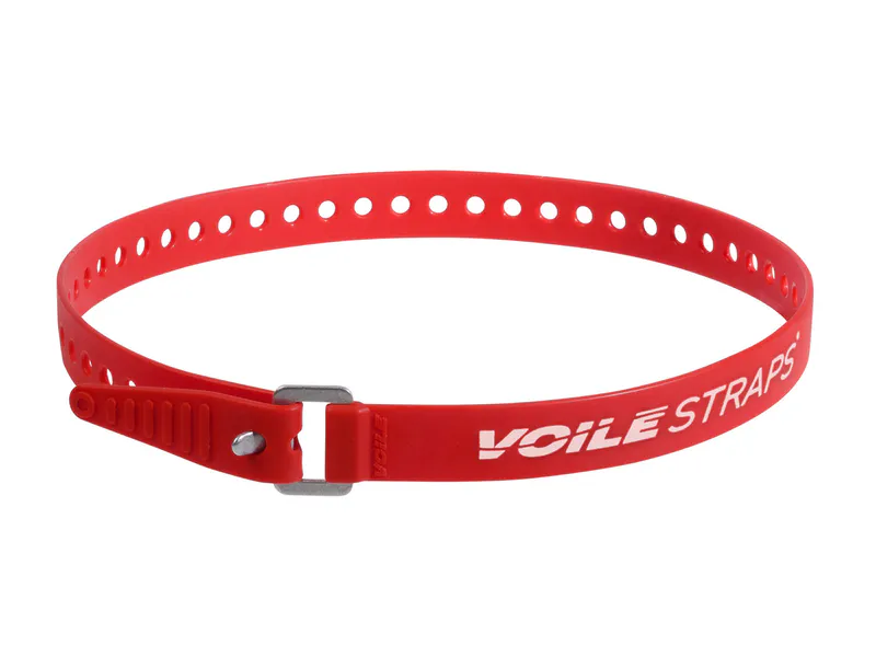 Voile Strap Aluminium Buckle - 25" / 62.5cm Red