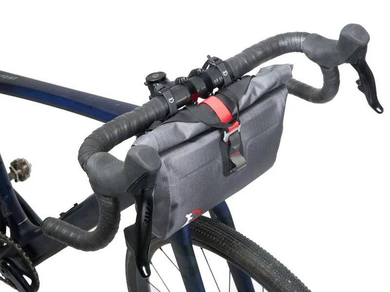 Revelate Designs Egress Pocket - installed on drop bars