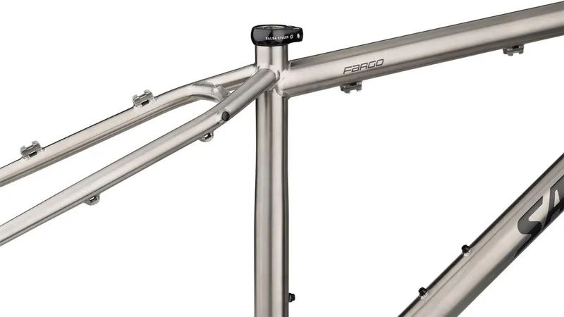 Salsa Fargo Titanium frameset - flat mount brakes