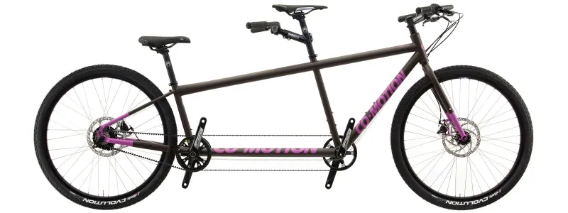 Co-Motion Java Chocolate Brown with Pink Champagne Team Logos