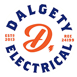 Dalgety Electrical - Registered Electrical Contractor (REC) 24199 ABN 43 614 015 593 logo