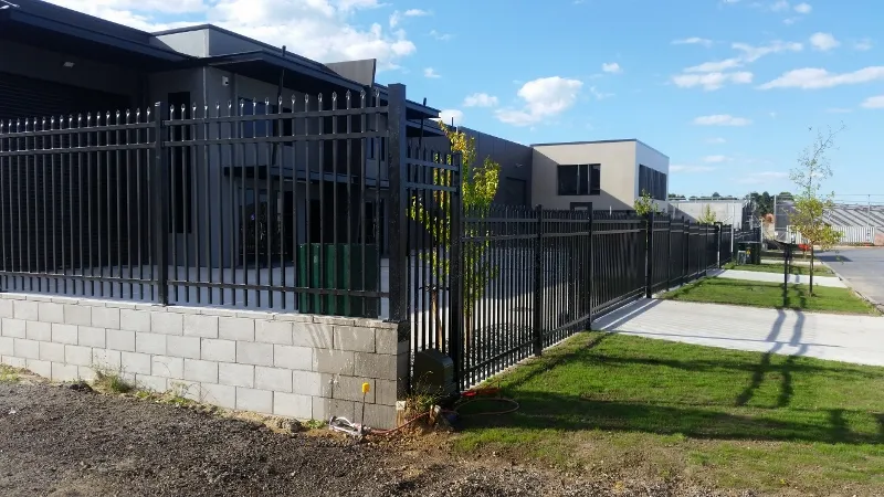 Elite Security Fence Panels provide a prestige front or boundary to commercial sites