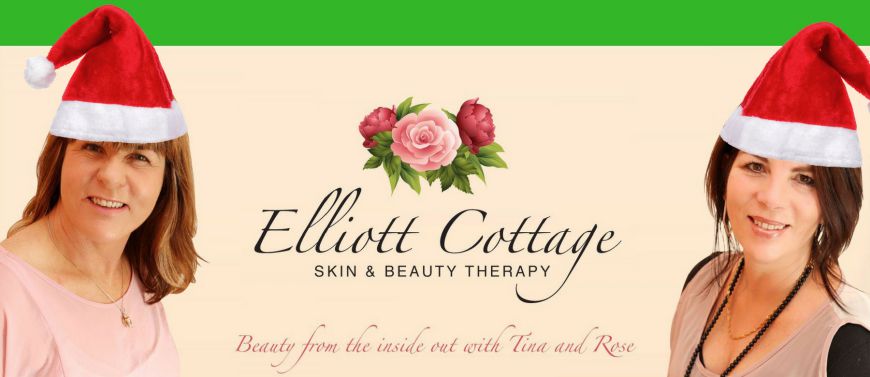 Merry christmas and new year from elliott cottage skin & beauty therapy nelson