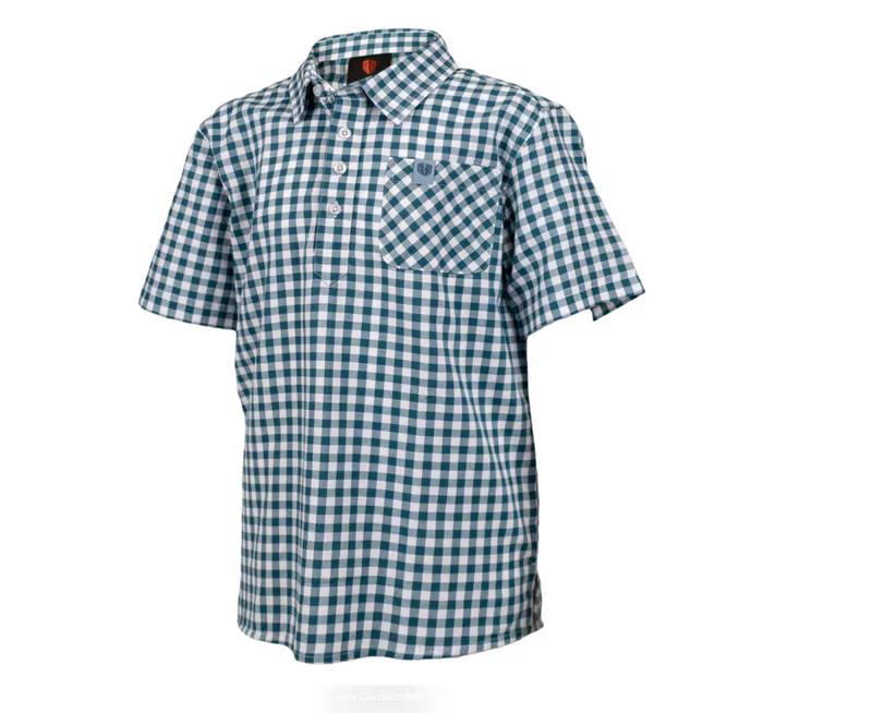 Lake Blue/White Gingham
