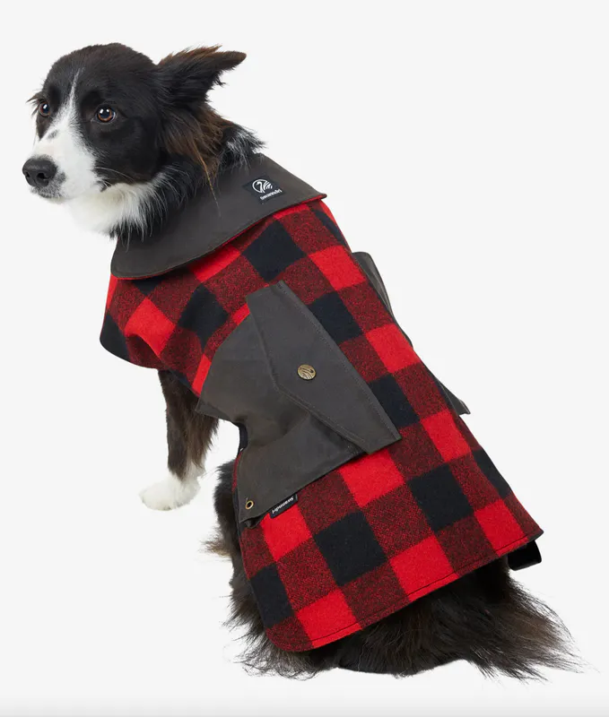 Red/black check