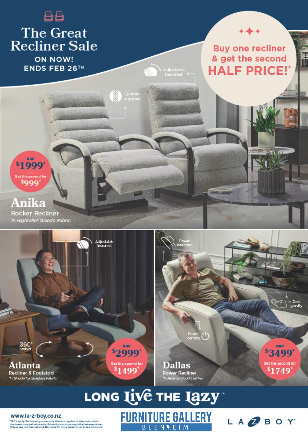 Furniture and Bedding Promotions Marlborough