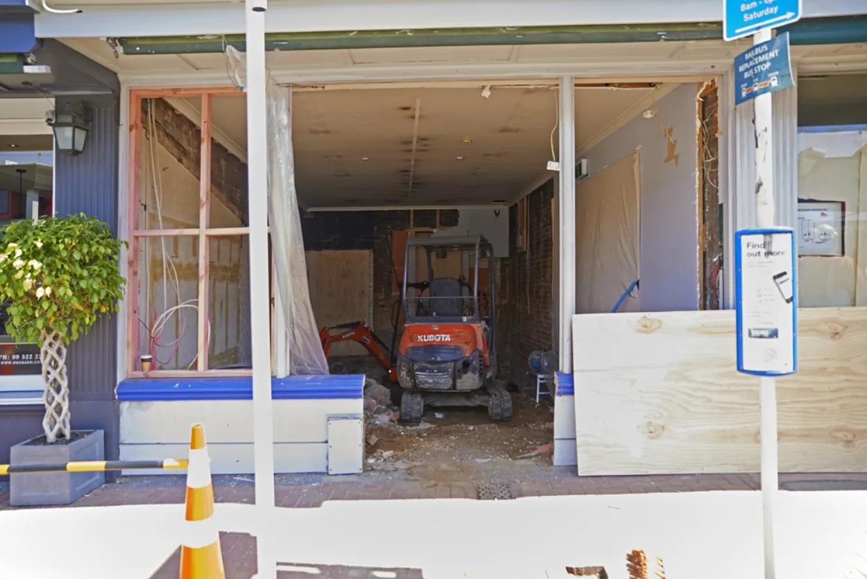 Future Trade : Commercial Renovation - Work Begins