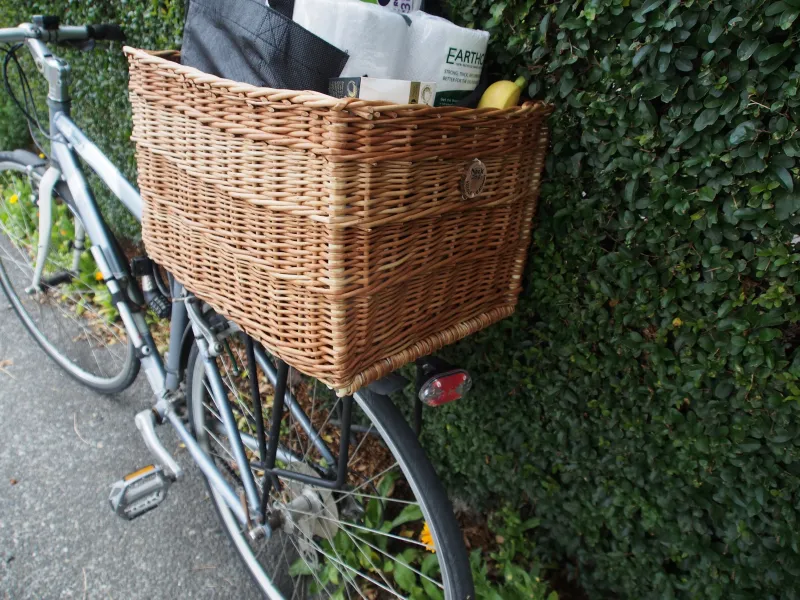Bike Basket in situ.