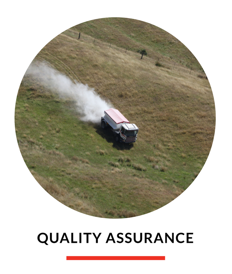 Quality assurance, spreadmark certified, tracmap, Hogarth Spreading Nelson NZ