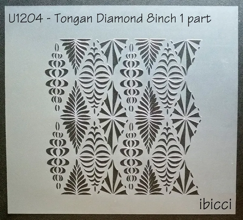 ibicci Tongan Diamond 8" 1 part  (comes in 2 parts also)