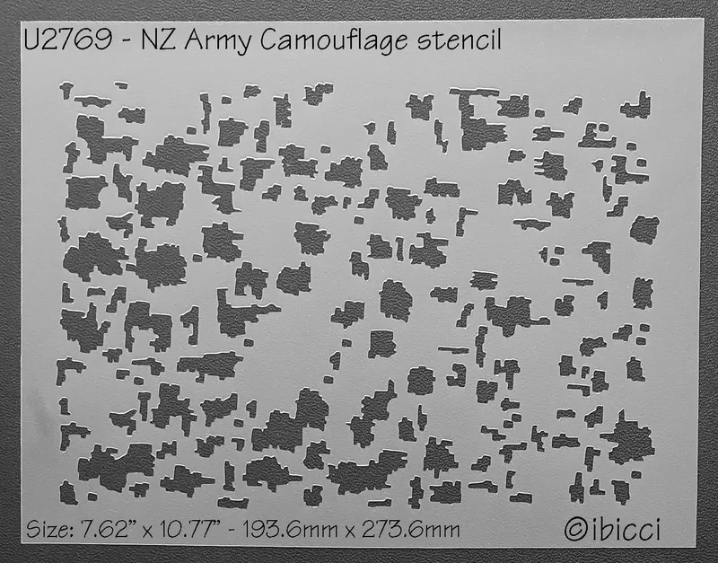 ibicci NZ Camouflage stencil