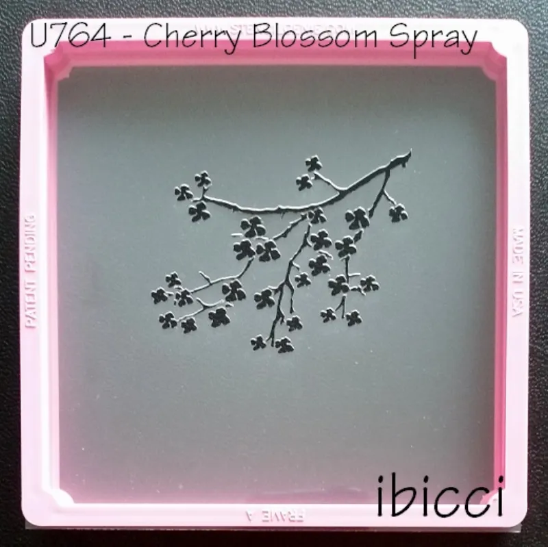 Cherry Blossom Spray stencil - Cookie 1 part