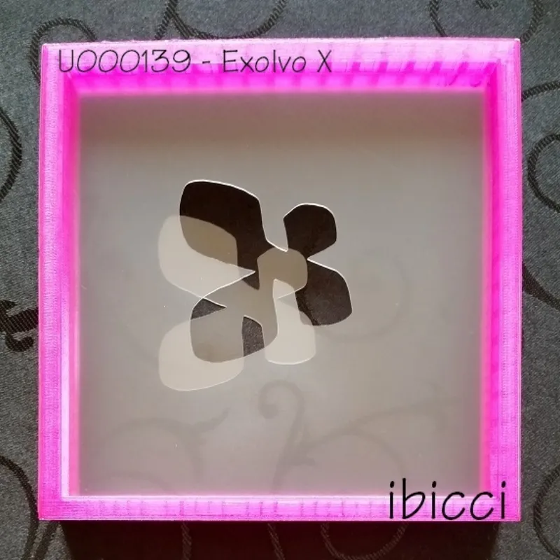 Exolvo logo custom stencil