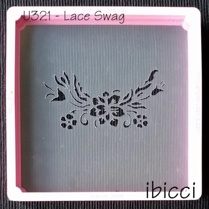 ibicci Lace Swag stencil