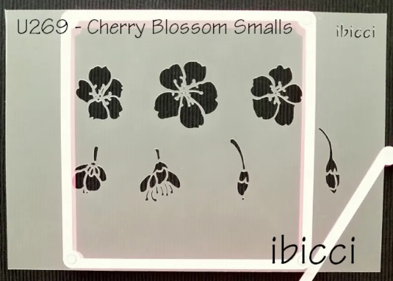 ibicci Cherry Blossom Smalls stencil
