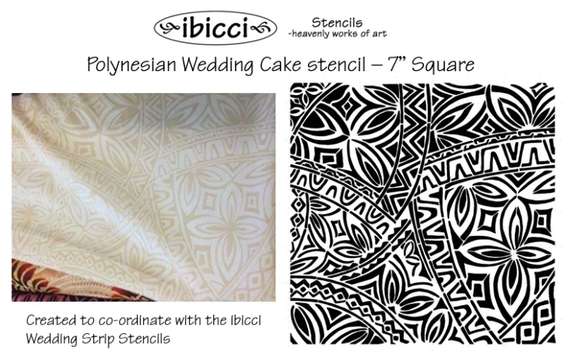 Polynesian Wedding Square panel Design source