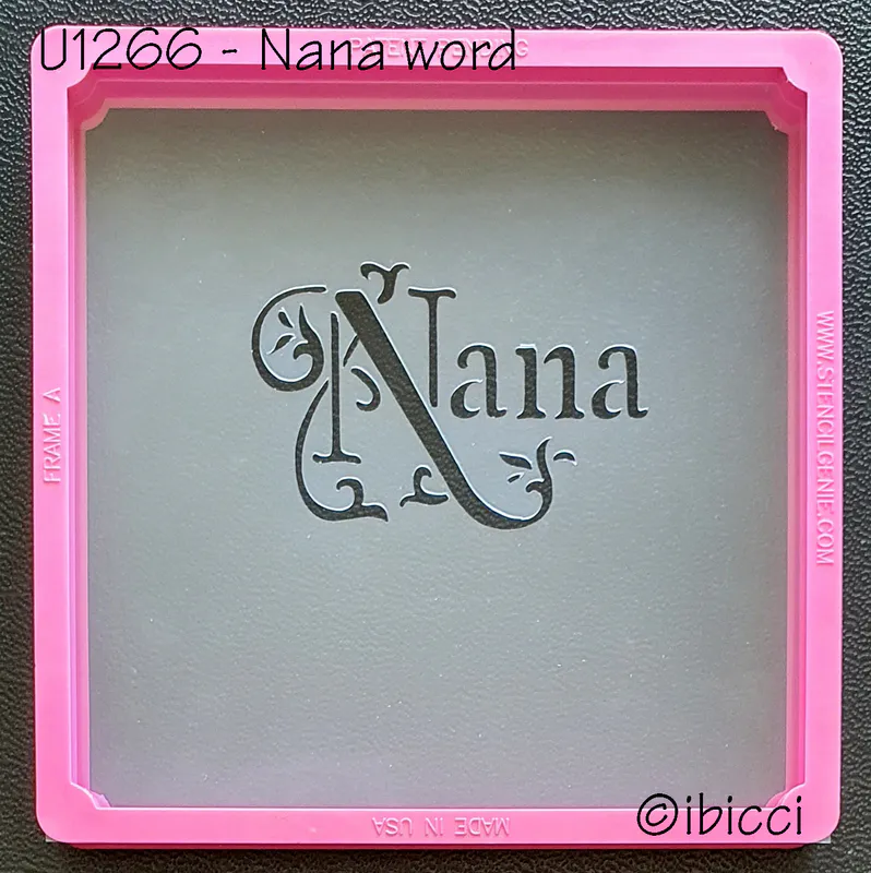 ibicci Nana stencil