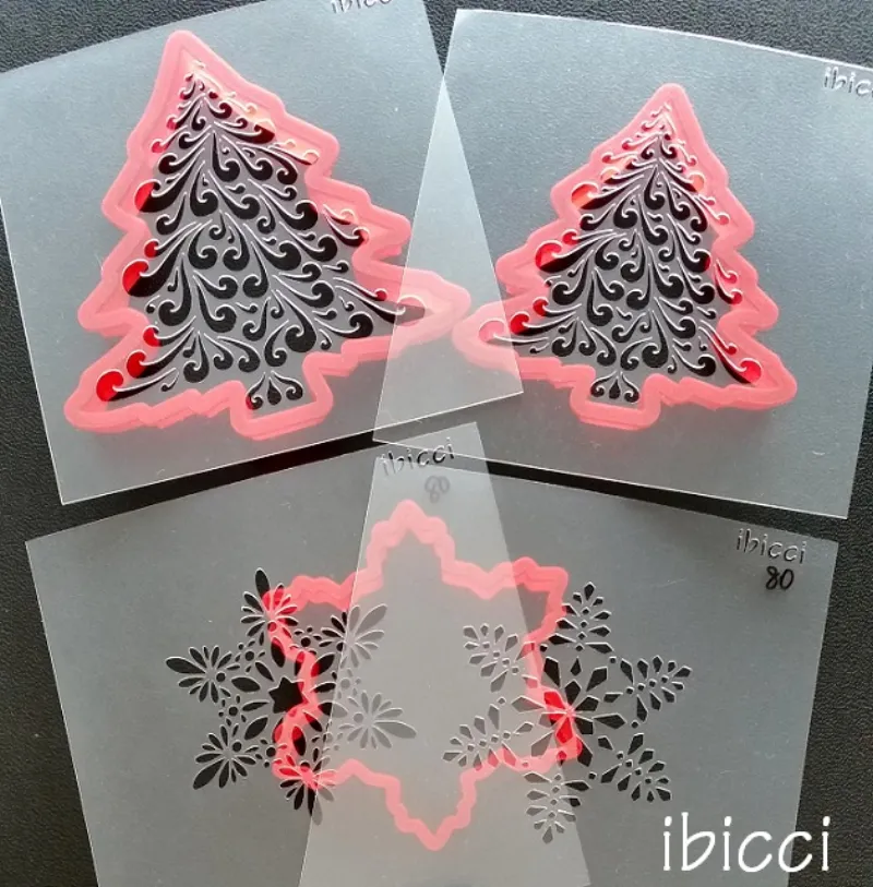 ibicci Trees and Snowflake combos - indication of Snowflake sizing