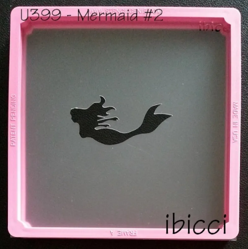 ibicci Mermaid #2 stencil
