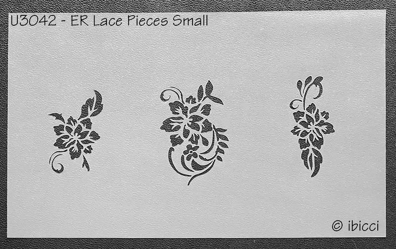 ibicci ER Lace Panel - 3x small lace pieces