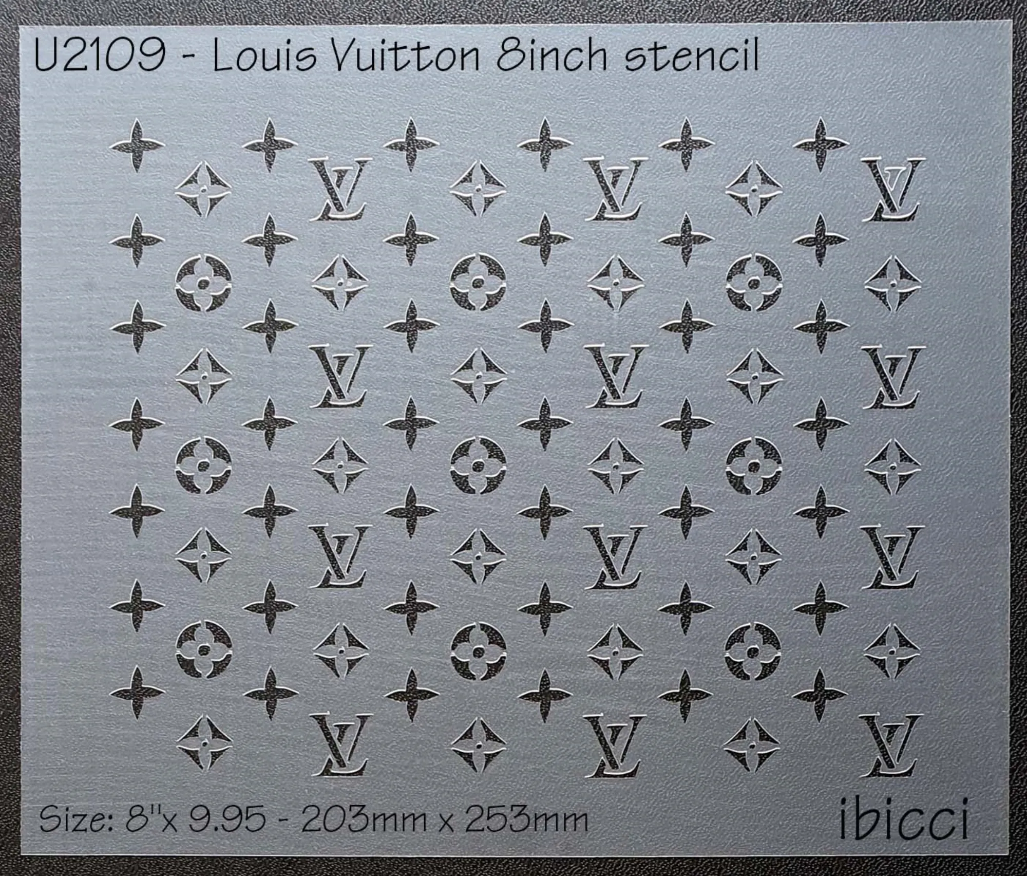 Louis Vuitton Cake stencil 8