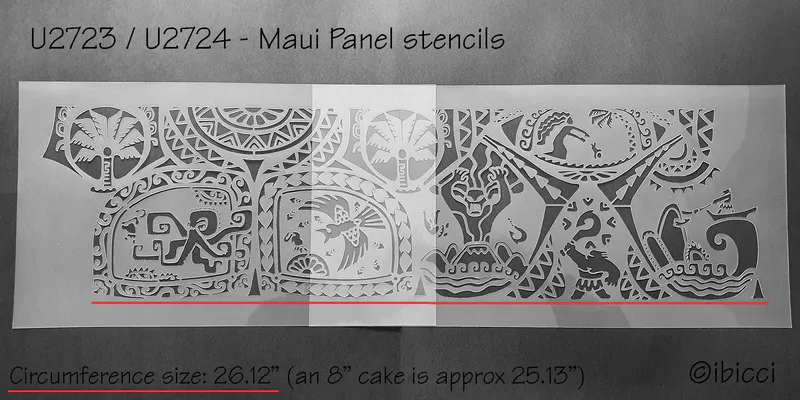 ibicci Maui Full wrap stencil - Part 1&2
