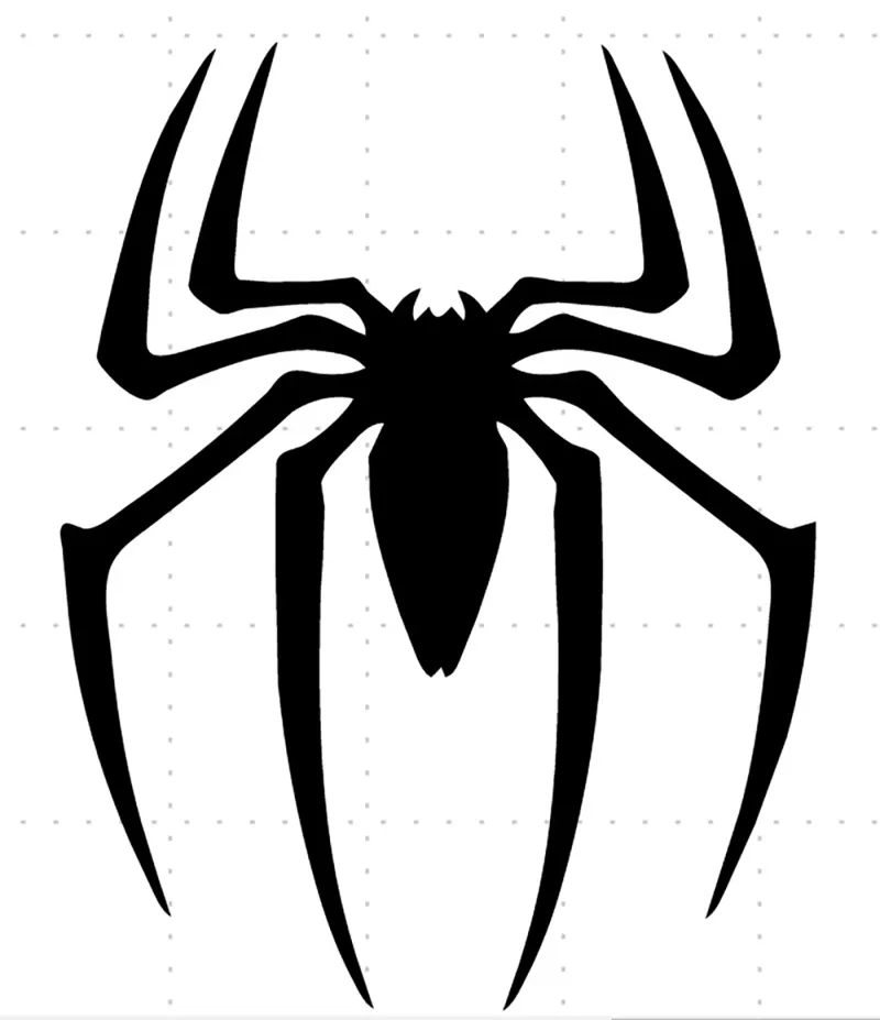 Spider logo - Stencil photos to come