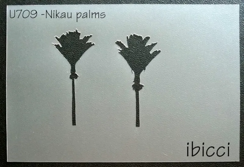 ibicci Nikau Palm stencil
