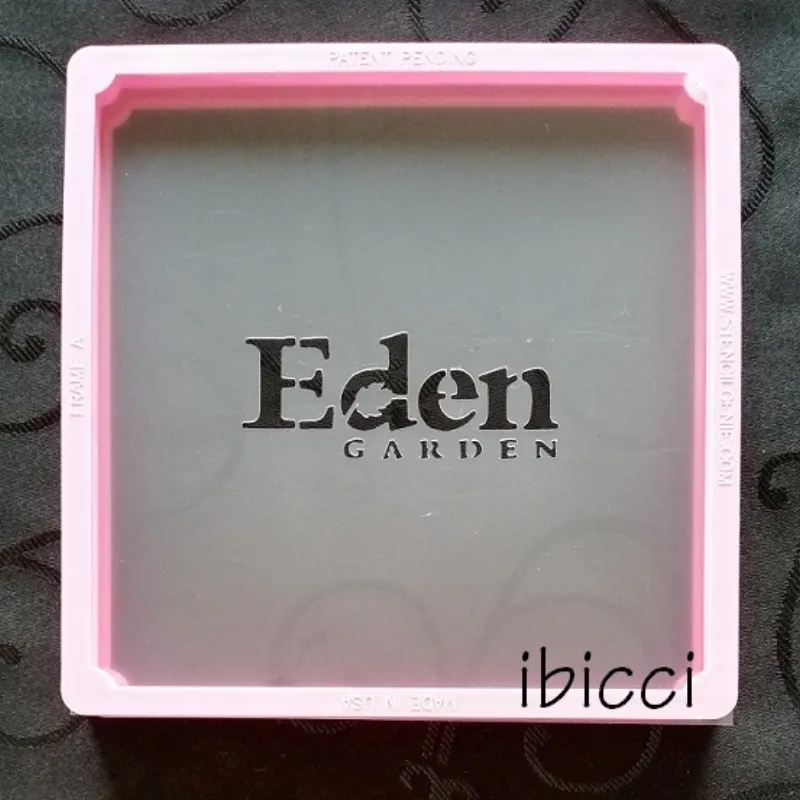 Eden Garden custom stencil