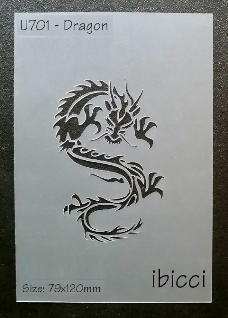 ibicci Dragon Stencil