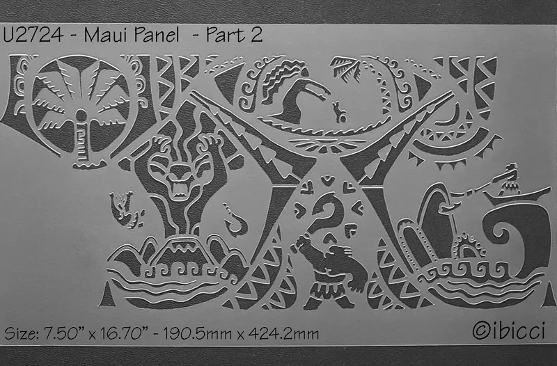 ibicci Maui Full wrap stencil - Part 2