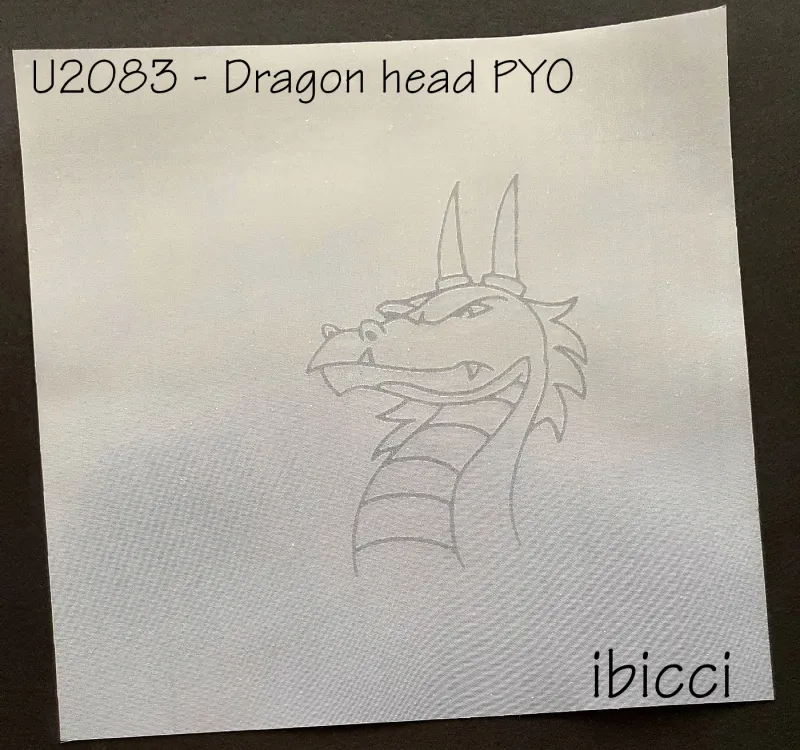 ibicci PYO Dragon head Mesh stencil