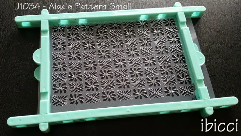 ibicci Aiga's Samoan Pattern Cookie Stencil - Small Landscape